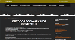 Desktop Screenshot of outdoordogwalkshop.com